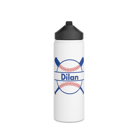 Custom Baseball Water Bottle