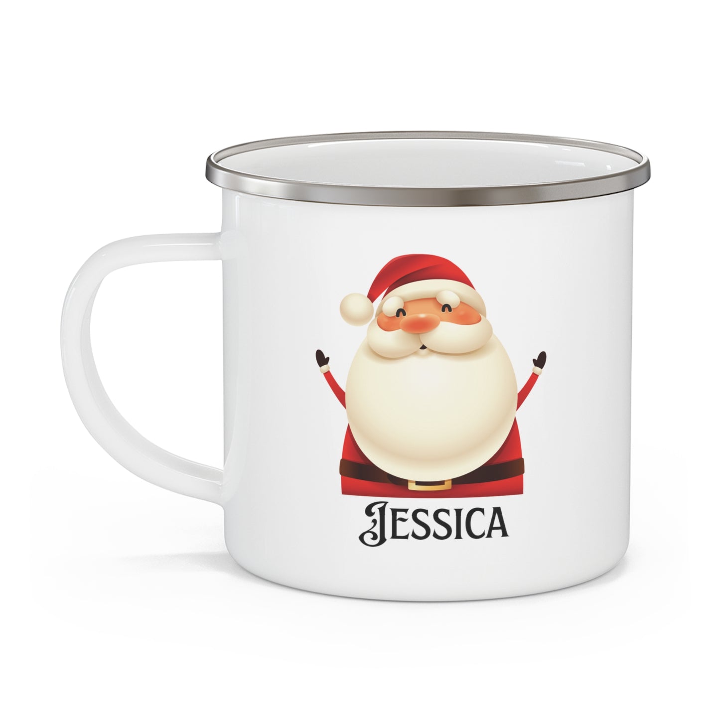 Christmas Customized Enamel Mug
