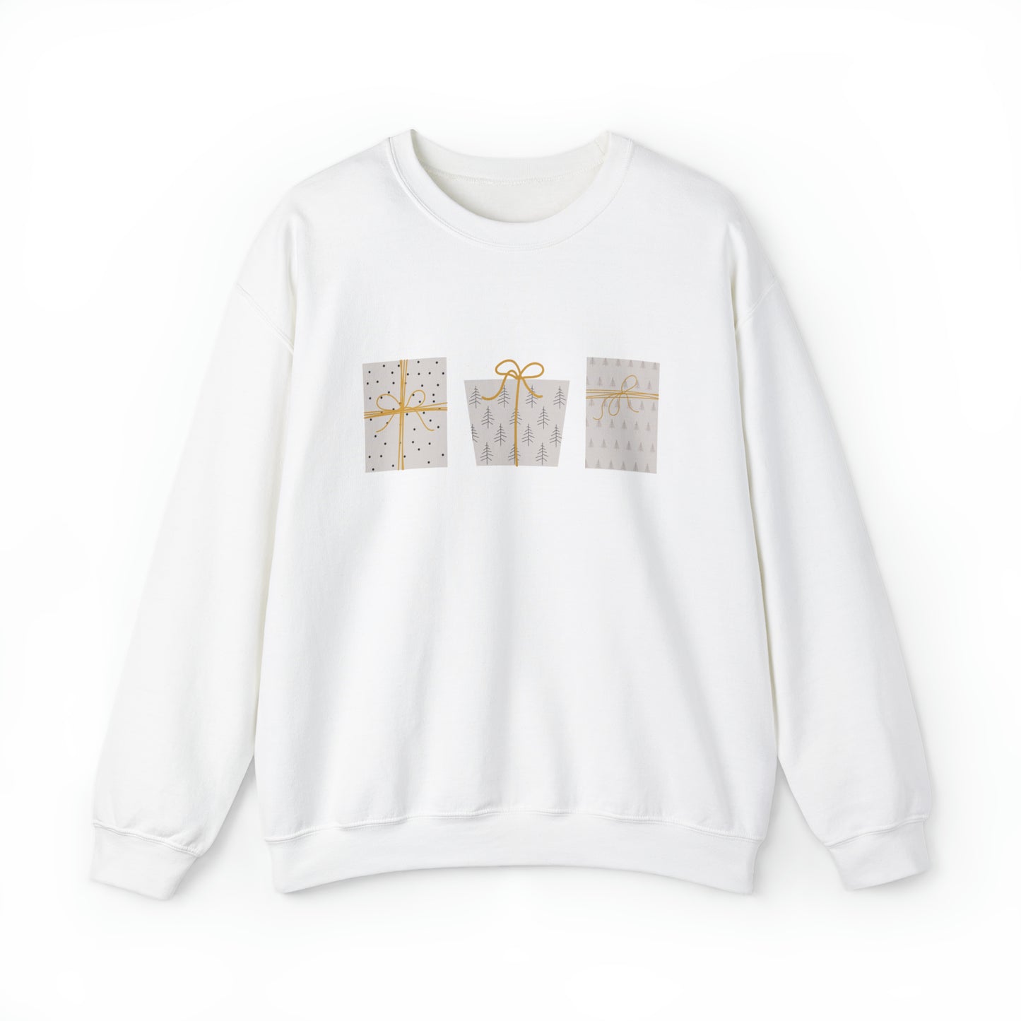Christmas Sweatshirt with Simple Presents
