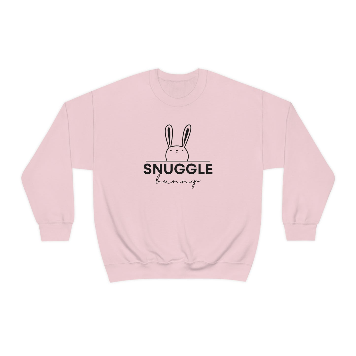 Snuggle Bunny Unisex Heavy Blend Crewneck Sweatshirt