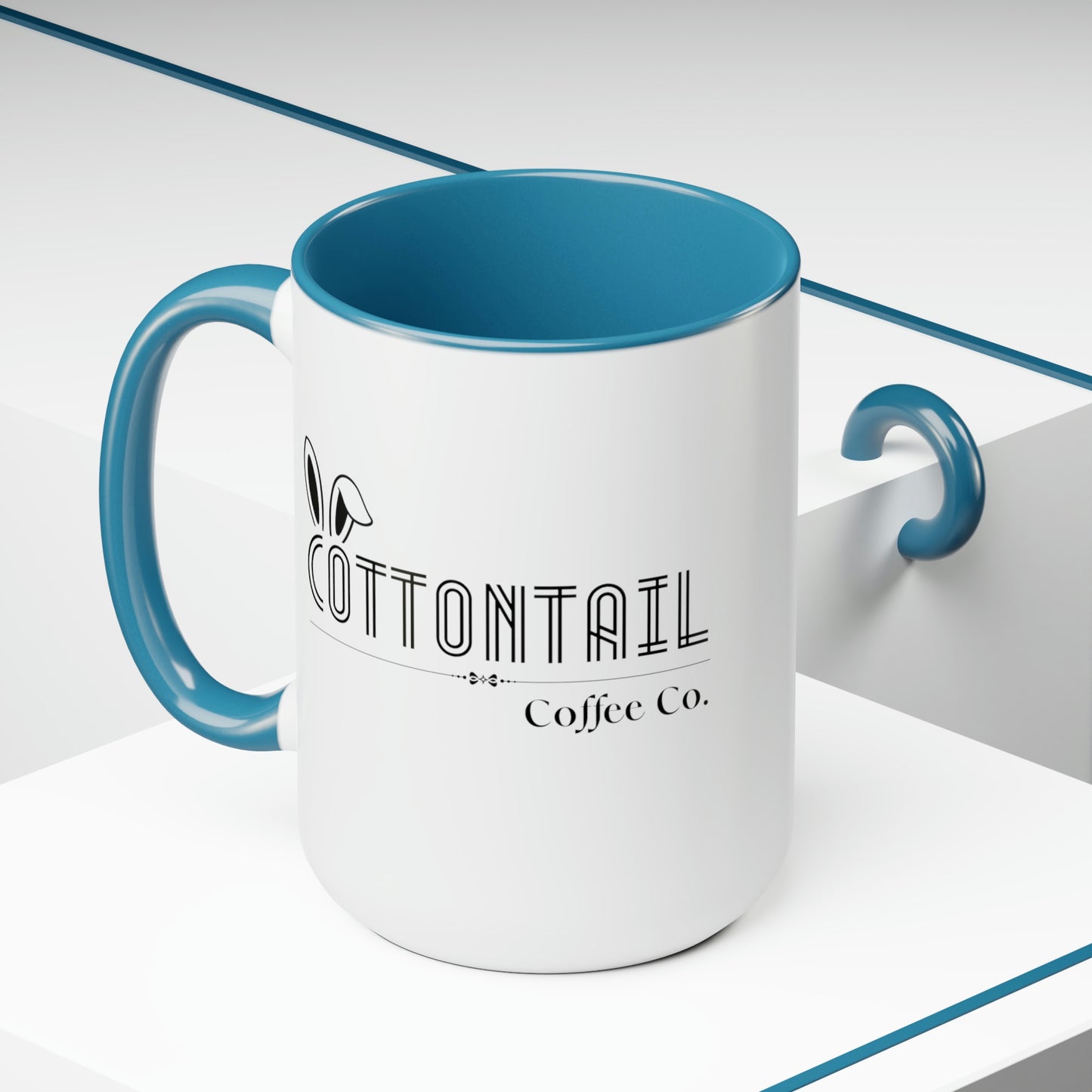 "Cottontail Coffee Co." Retro 15oz Mug