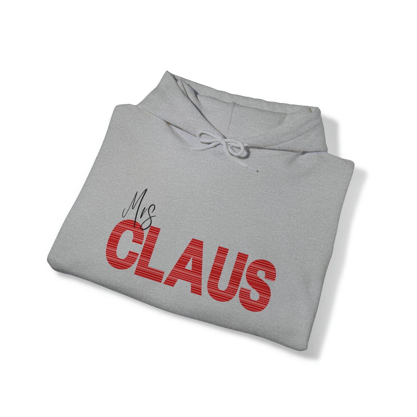 Mrs. Claus Christmas Hooded Sweatshirt