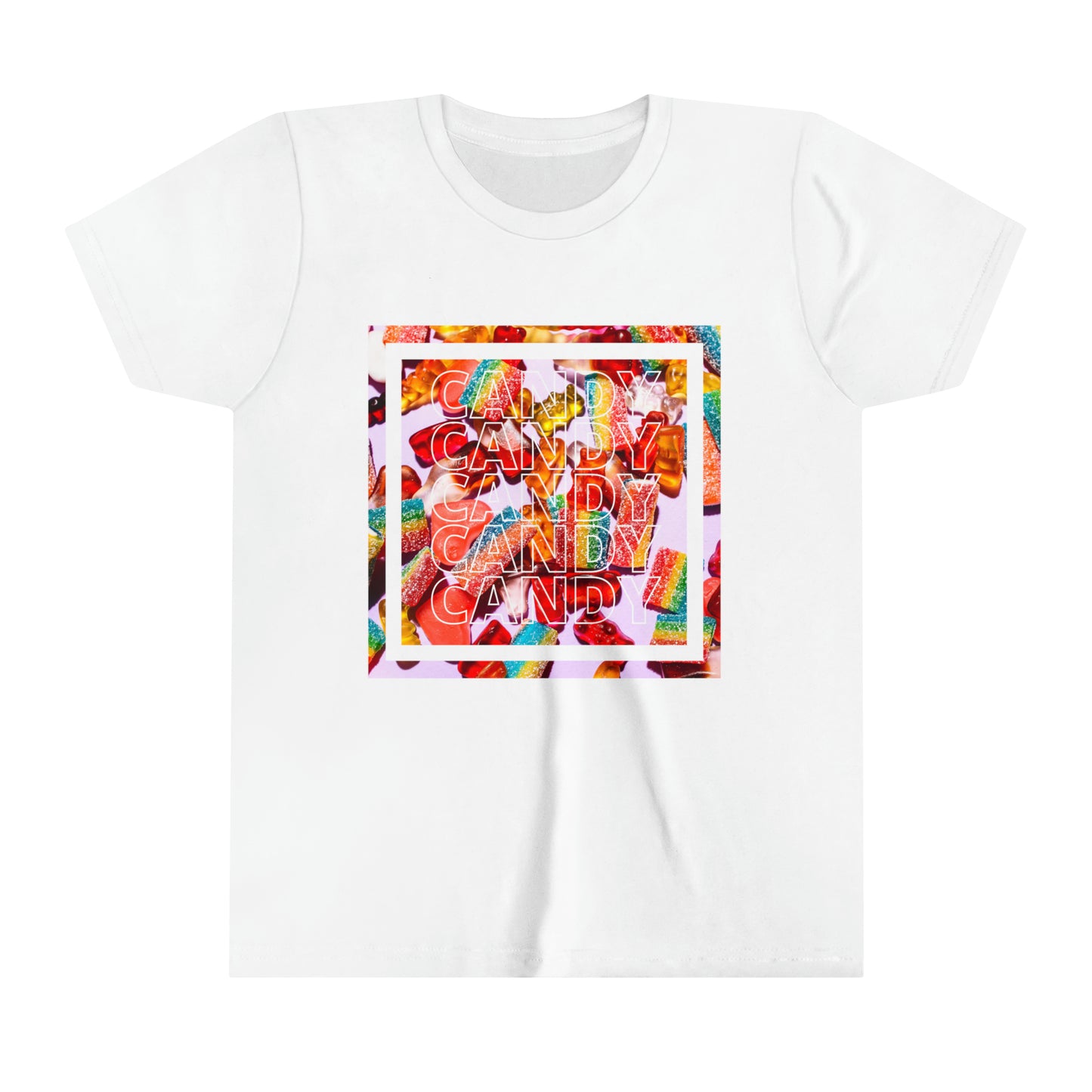 Candy Square Halloween Youth T-Shirt