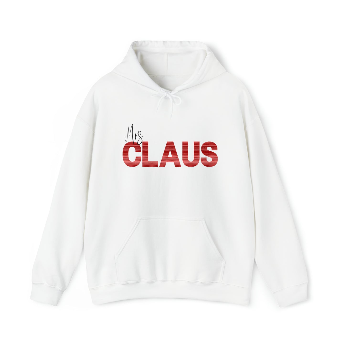 Mrs. Claus Christmas Hooded Sweatshirt