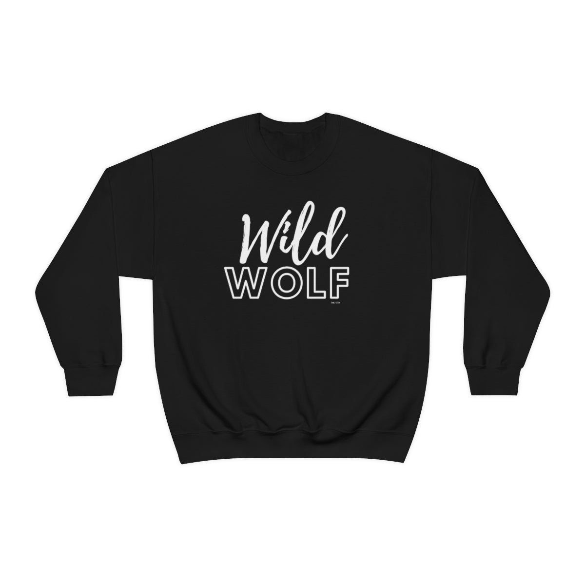 Wild Wolf Crewneck Sweatshirt, Animal Shirt