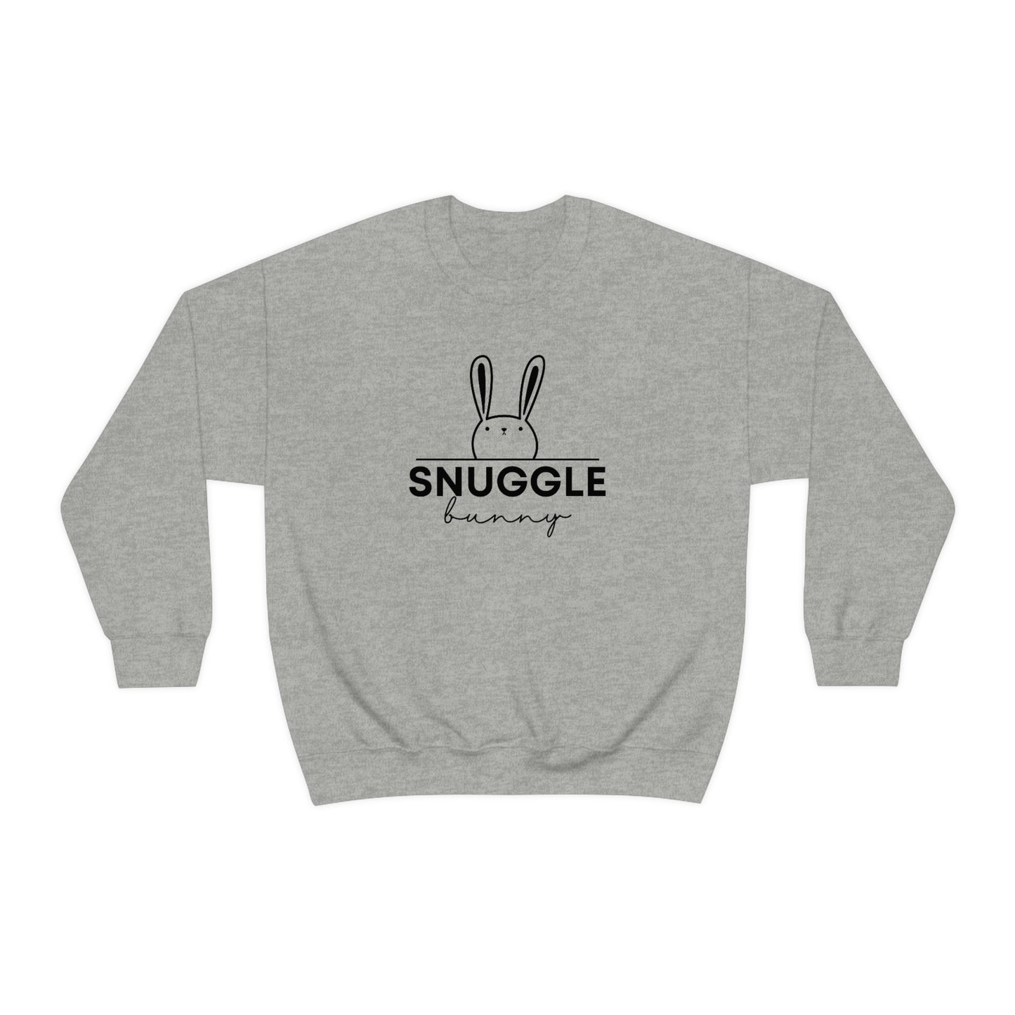 Snuggle Bunny Unisex Heavy Blend Crewneck Sweatshirt