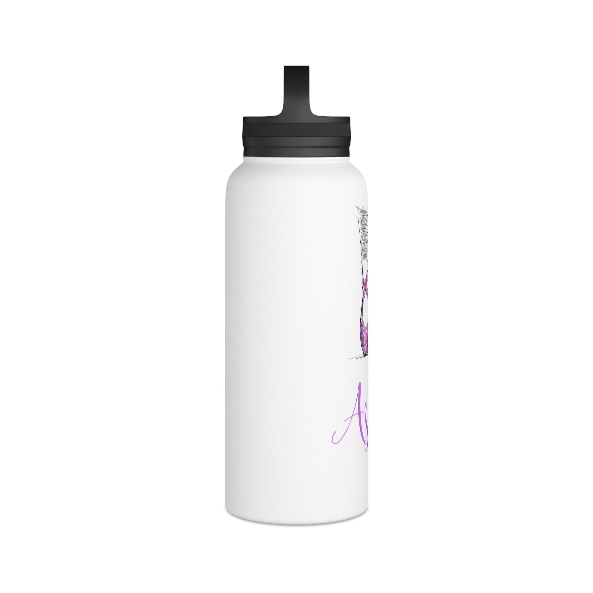 Ballet Dancer Personalized Water Bottle