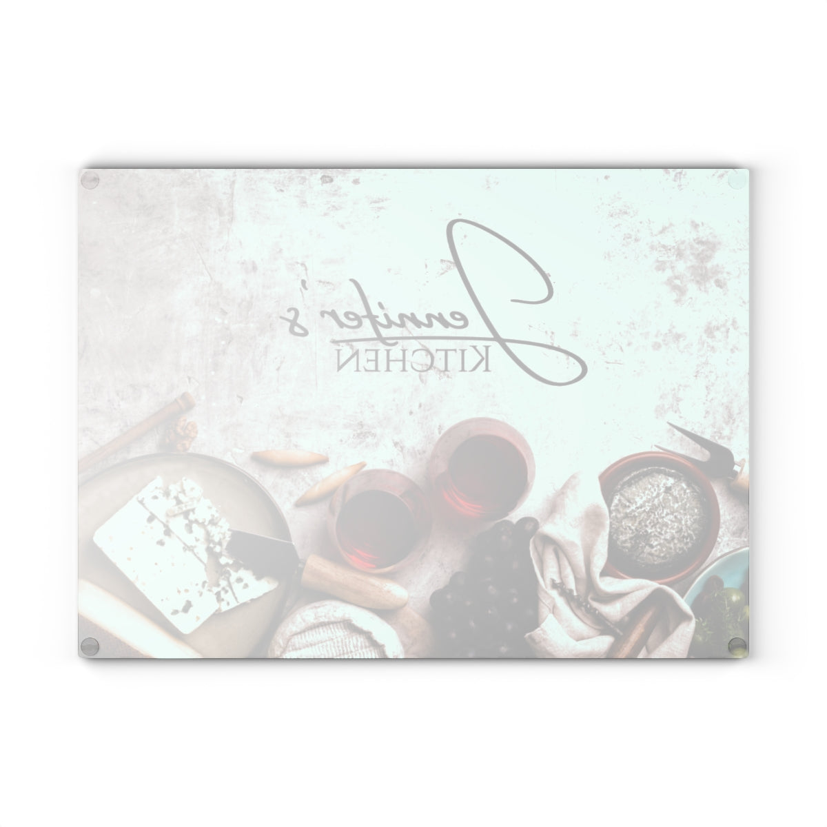 Wine & Cheese Personalized Cutting Board