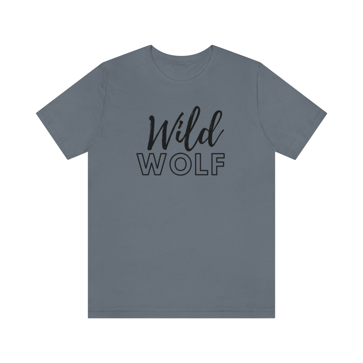 Wild Wolf Tee, Short Sleeve T-Shirt, Animal T-Shirt,