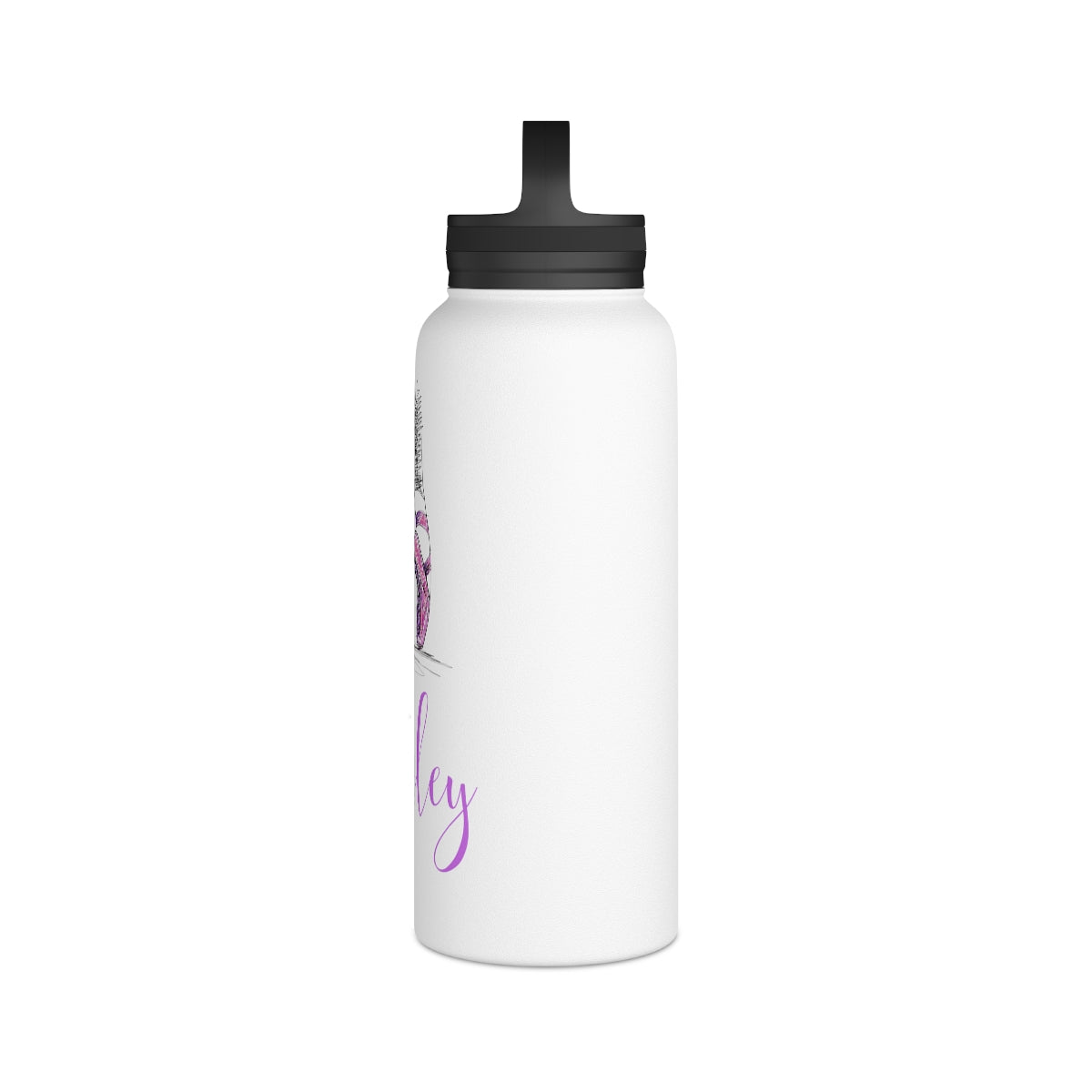Ballet Dancer Personalized Water Bottle