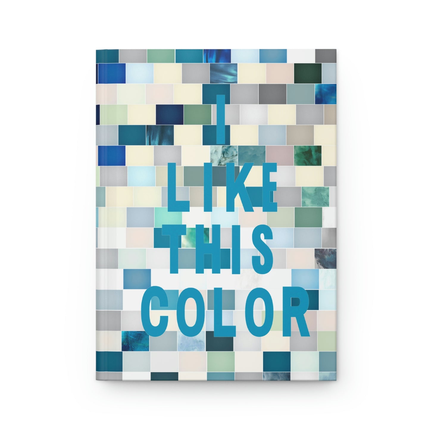 Rebecca Jewell Holbrook's Original Resin Artwork Journal "I Like This Color"