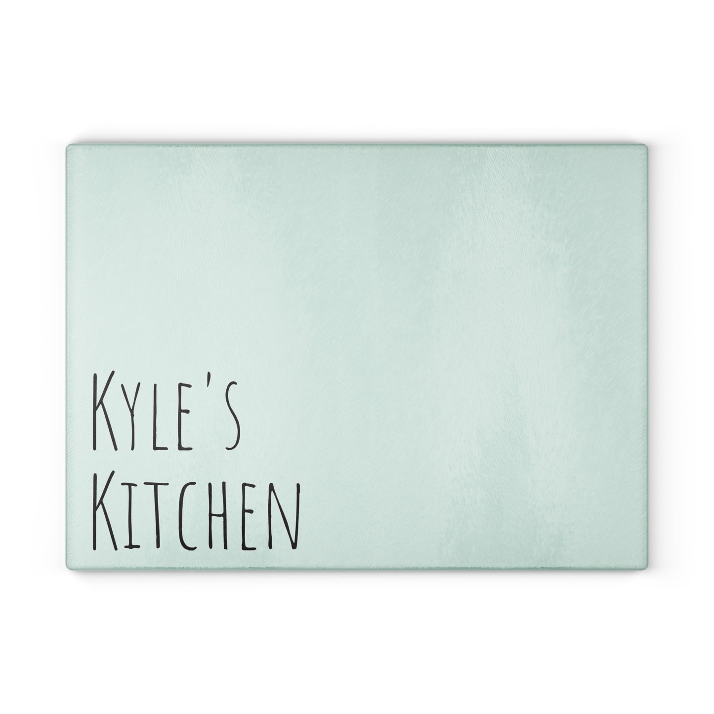 Personalized Tempered Glass Cutting Board