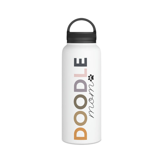 Dog Mom (Dog Breed) Personalized Water Bottle