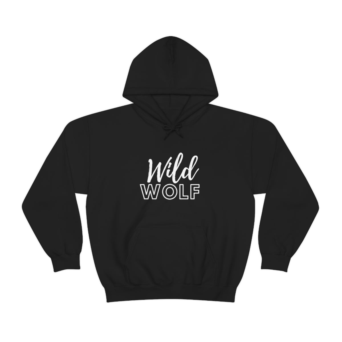 Wild Wolf Unisex Hooded Sweatshirt